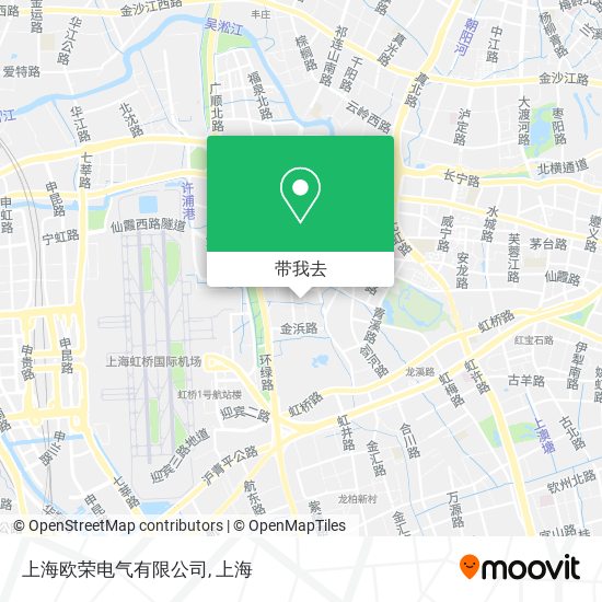 上海欧荣电气有限公司地图