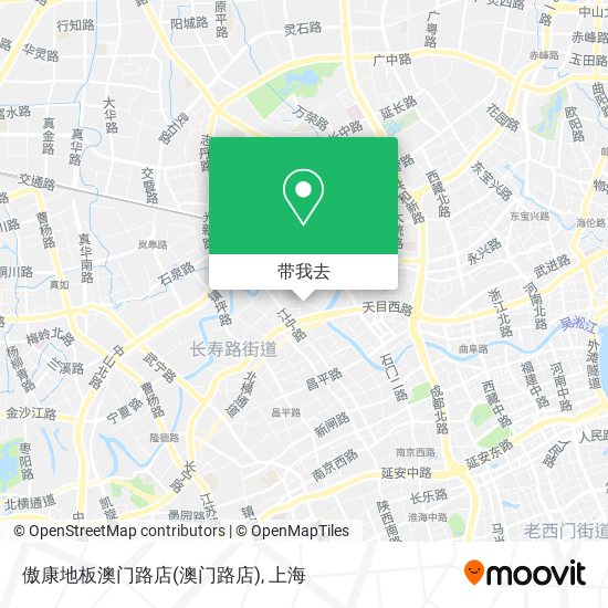 傲康地板澳门路店地图