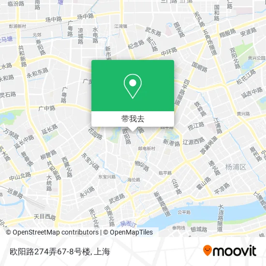 欧阳路274弄67-8号楼地图