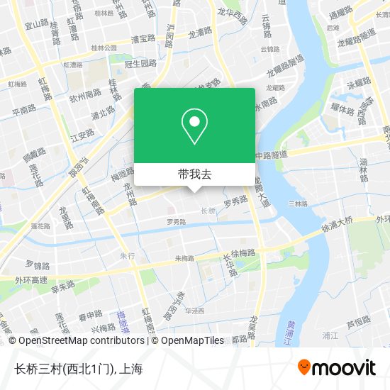 长桥三村(西北1门)地图