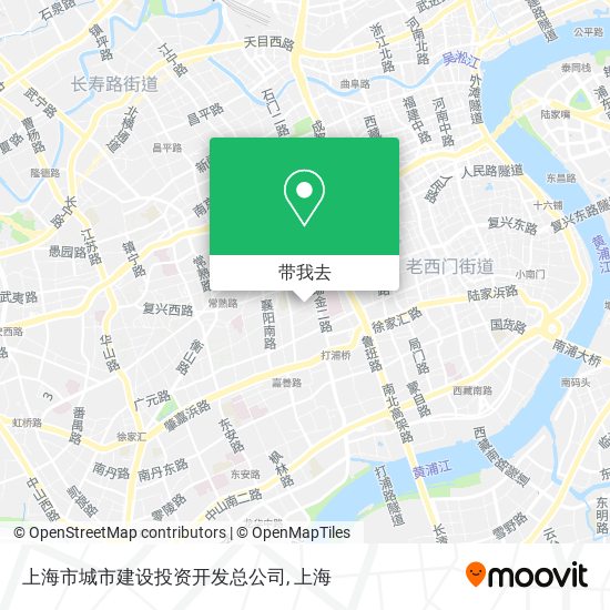 上海市城市建设投资开发总公司地图
