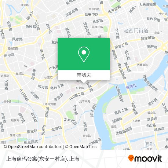 上海豫玛公寓(东安一村店)地图