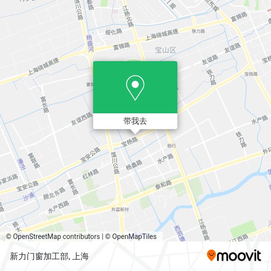 新力门窗加工部地图