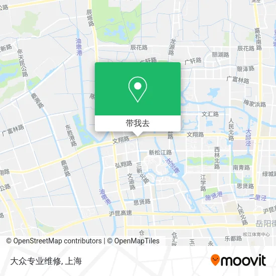 大众专业维修地图
