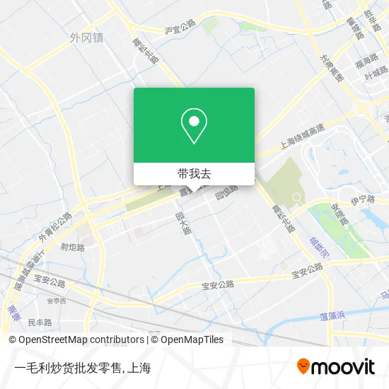 一毛利炒货批发零售地图