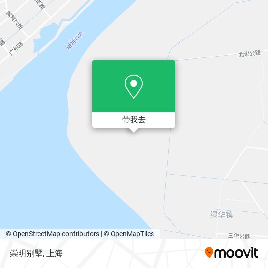 崇明别墅地图