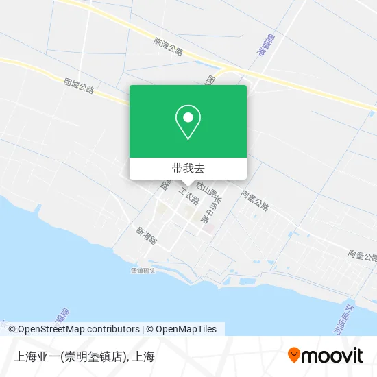 上海亚一(崇明堡镇店)地图