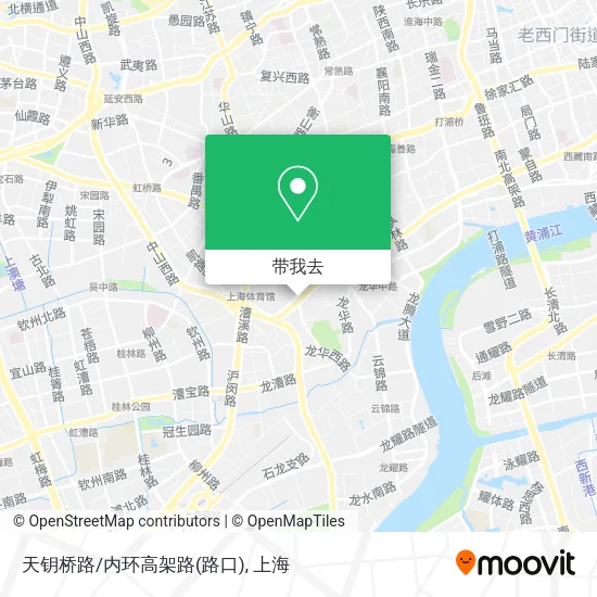 天钥桥路/内环高架路(路口)地图