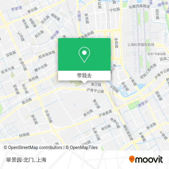 翠景园-北门地图