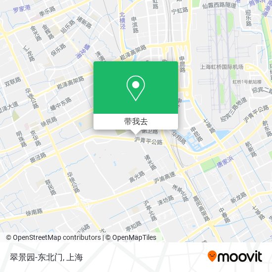 翠景园-东北门地图