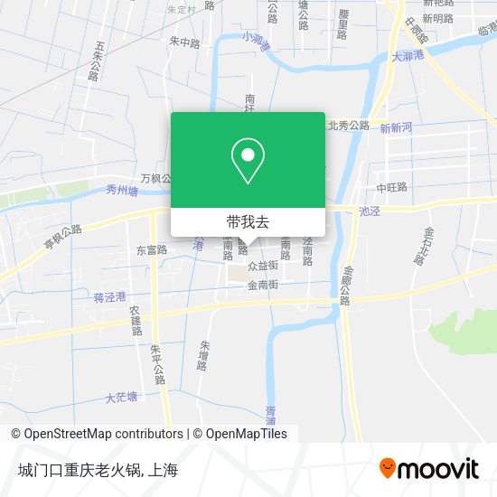 城门口重庆老火锅地图