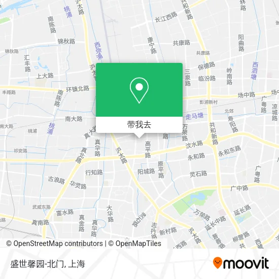 盛世馨园-北门地图
