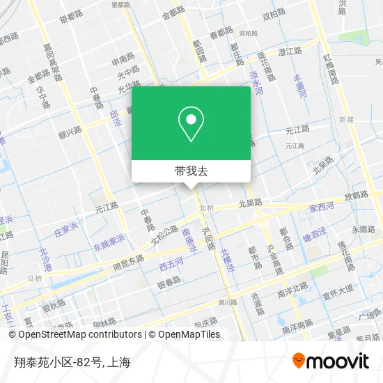 翔泰苑小区-82号地图
