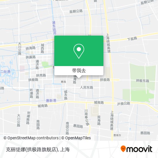 克丽缇娜(拱极路旗舰店)地图