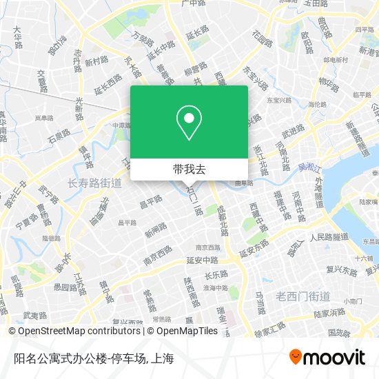 阳名公寓式办公楼-停车场地图