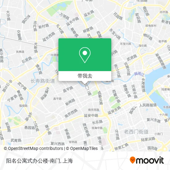 阳名公寓式办公楼-南门地图