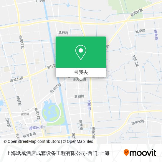 上海斌威酒店成套设备工程有限公司-西门地图