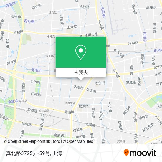 真北路3725弄-59号地图