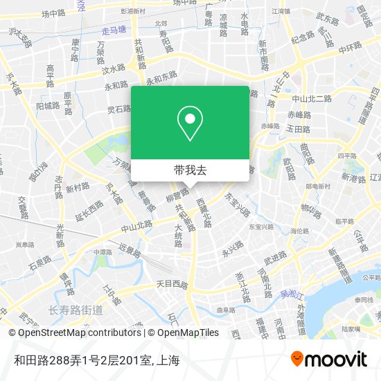 和田路288弄1号2层201室地图