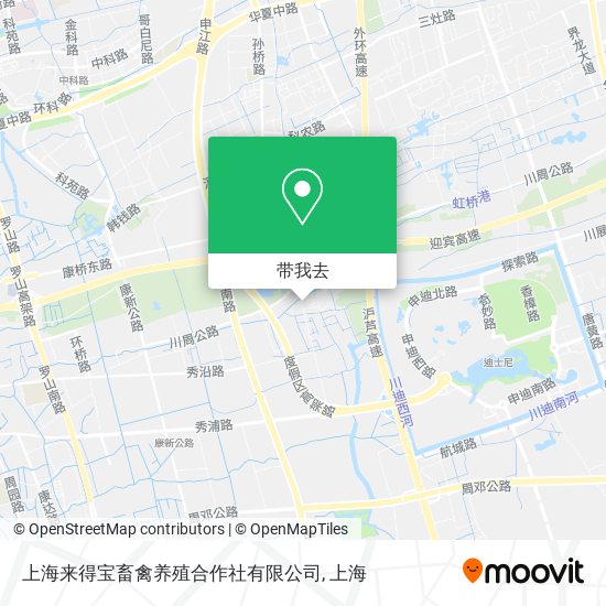 上海来得宝畜禽养殖合作社有限公司地图