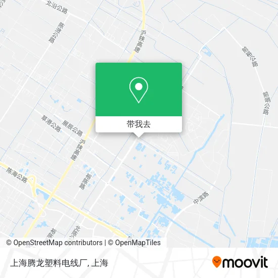 上海腾龙塑料电线厂地图