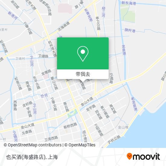 也买酒(海盛路店)地图