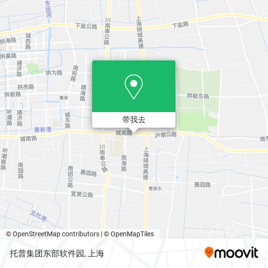 托普集团东部软件园地图