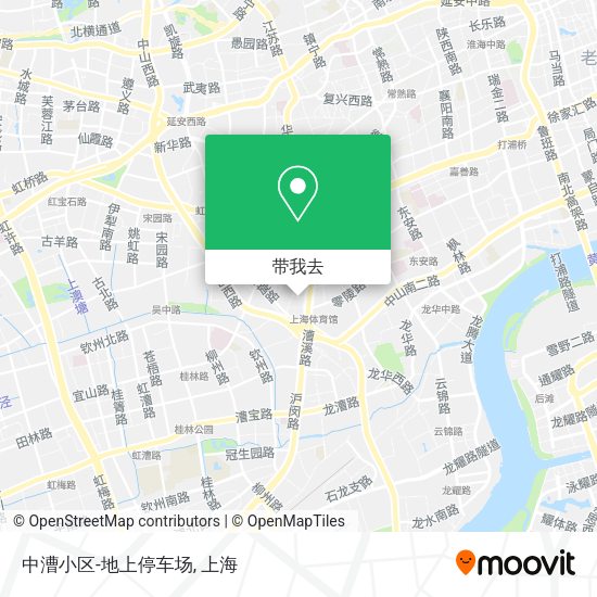中漕小区-地上停车场地图