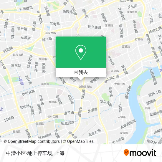 中漕小区-地上停车场地图