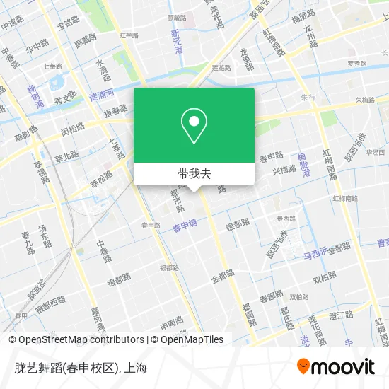 胧艺舞蹈(春申校区)地图