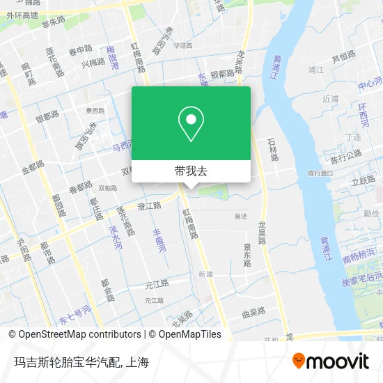玛吉斯轮胎宝华汽配地图