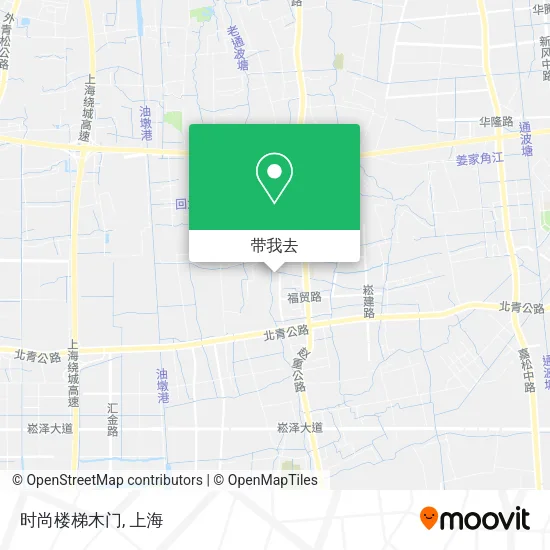 时尚楼梯木门地图