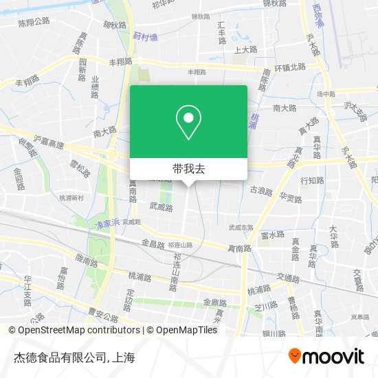 杰德食品有限公司地图