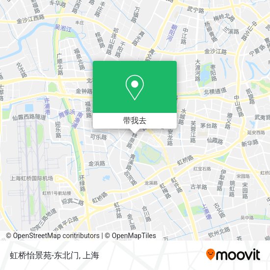 虹桥怡景苑-东北门地图