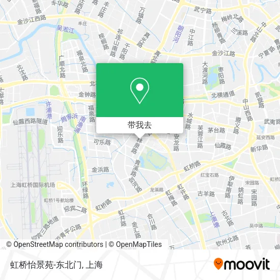 虹桥怡景苑-东北门地图