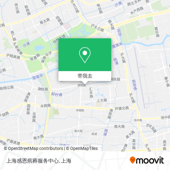 上海感恩殡葬服务中心地图