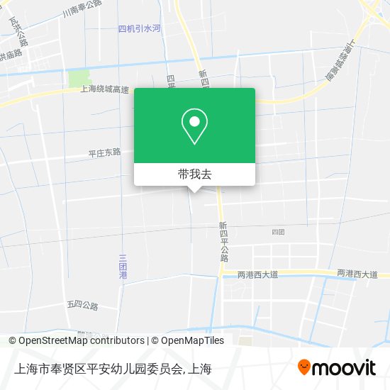 上海市奉贤区平安幼儿园委员会地图