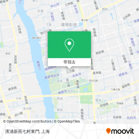 濱浦新苑七村東門地图