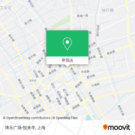 博乐广场-悦来亭地图