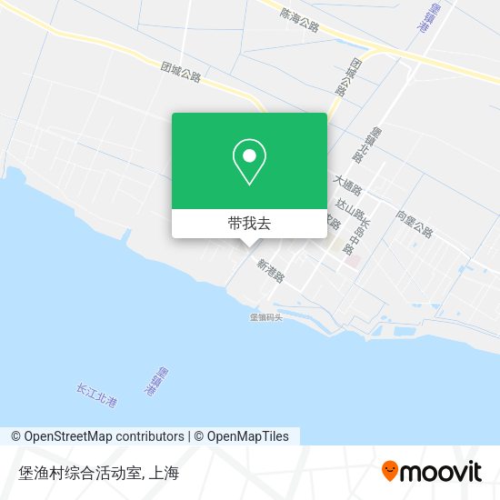 堡渔村综合活动室地图