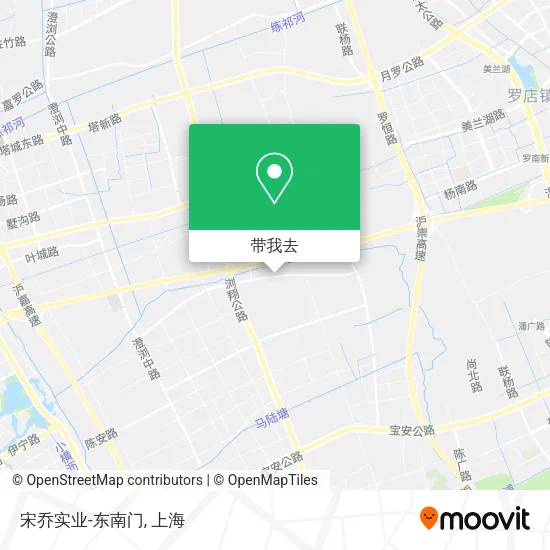 宋乔实业-东南门地图