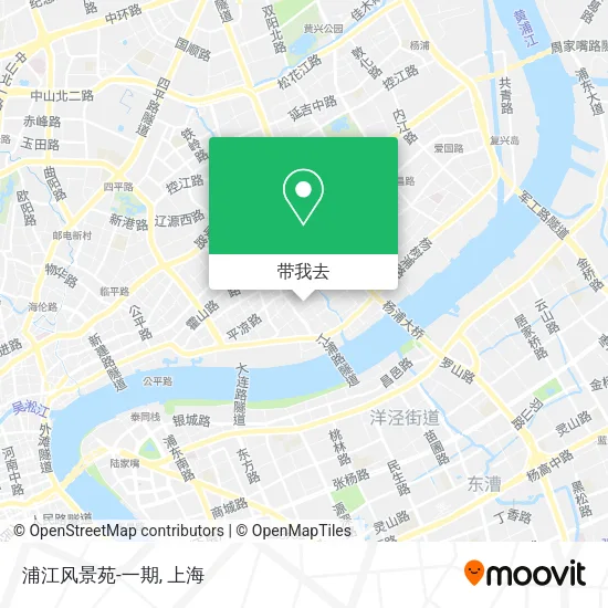 浦江风景苑-一期地图