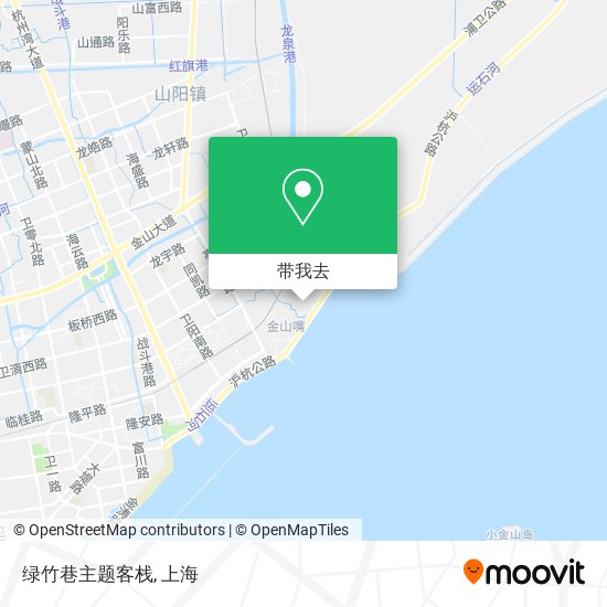 绿竹巷主题客栈地图