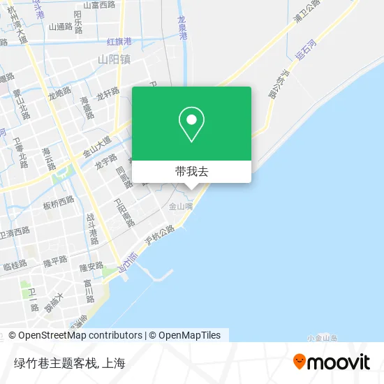 绿竹巷主题客栈地图