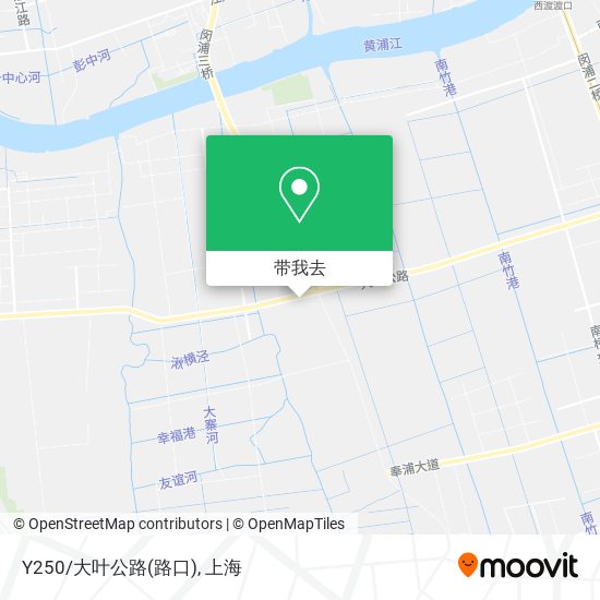 Y250/大叶公路(路口)地图
