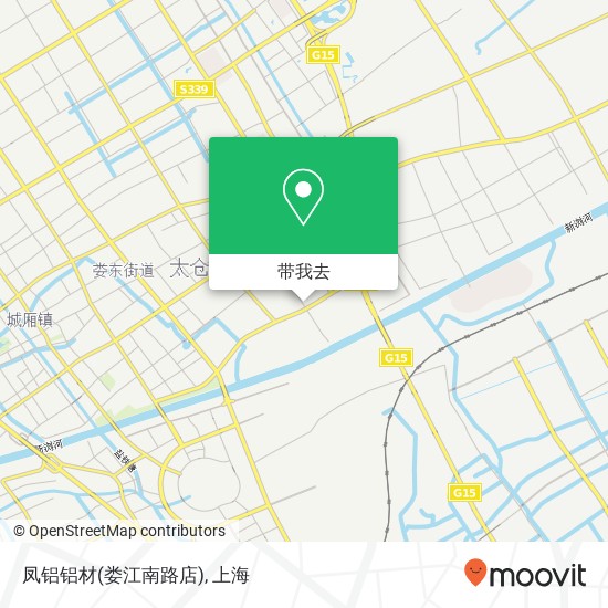 凤铝铝材(娄江南路店)地图