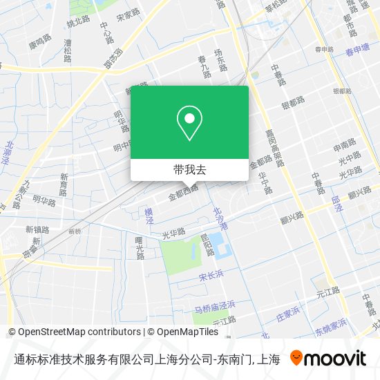 通标标准技术服务有限公司上海分公司-东南门地图