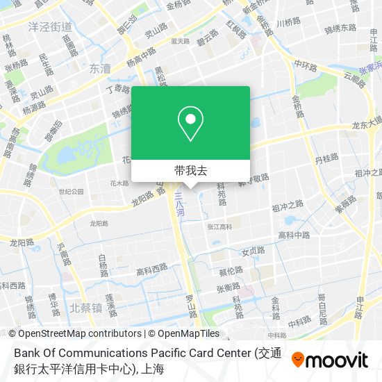 Bank Of Communications Pacific Card Center (交通銀行太平洋信用卡中心)地图