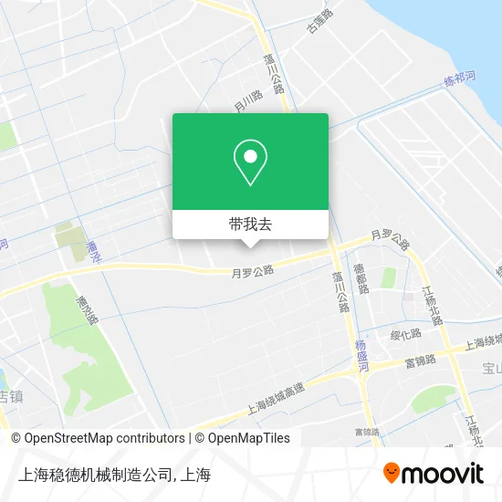 上海稳德机械制造公司地图