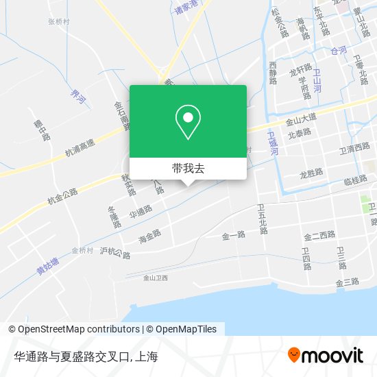 华通路与夏盛路交叉口地图